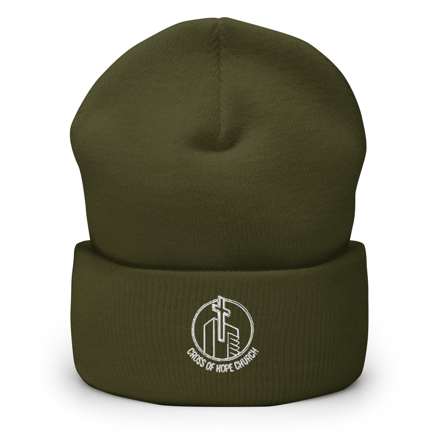 Cross of Hope Cuffed Beanie