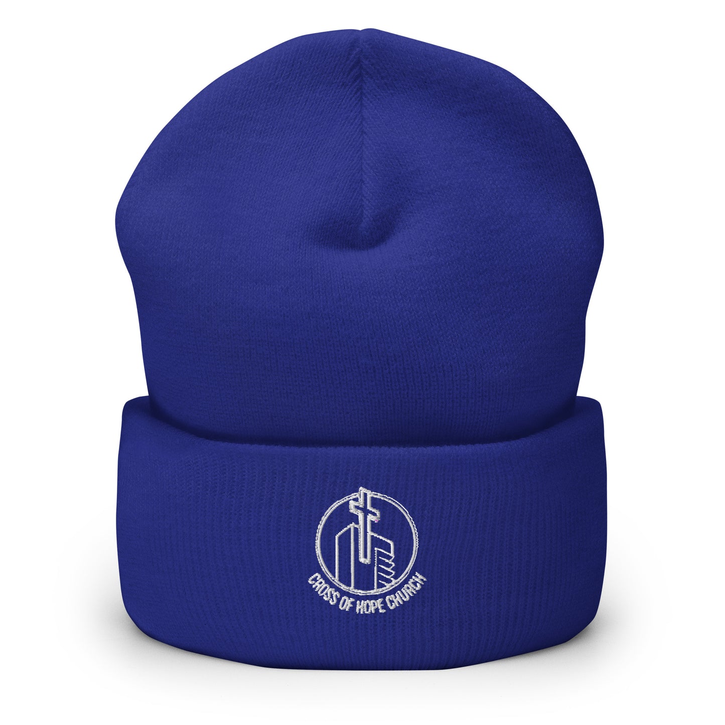 Cross of Hope Cuffed Beanie