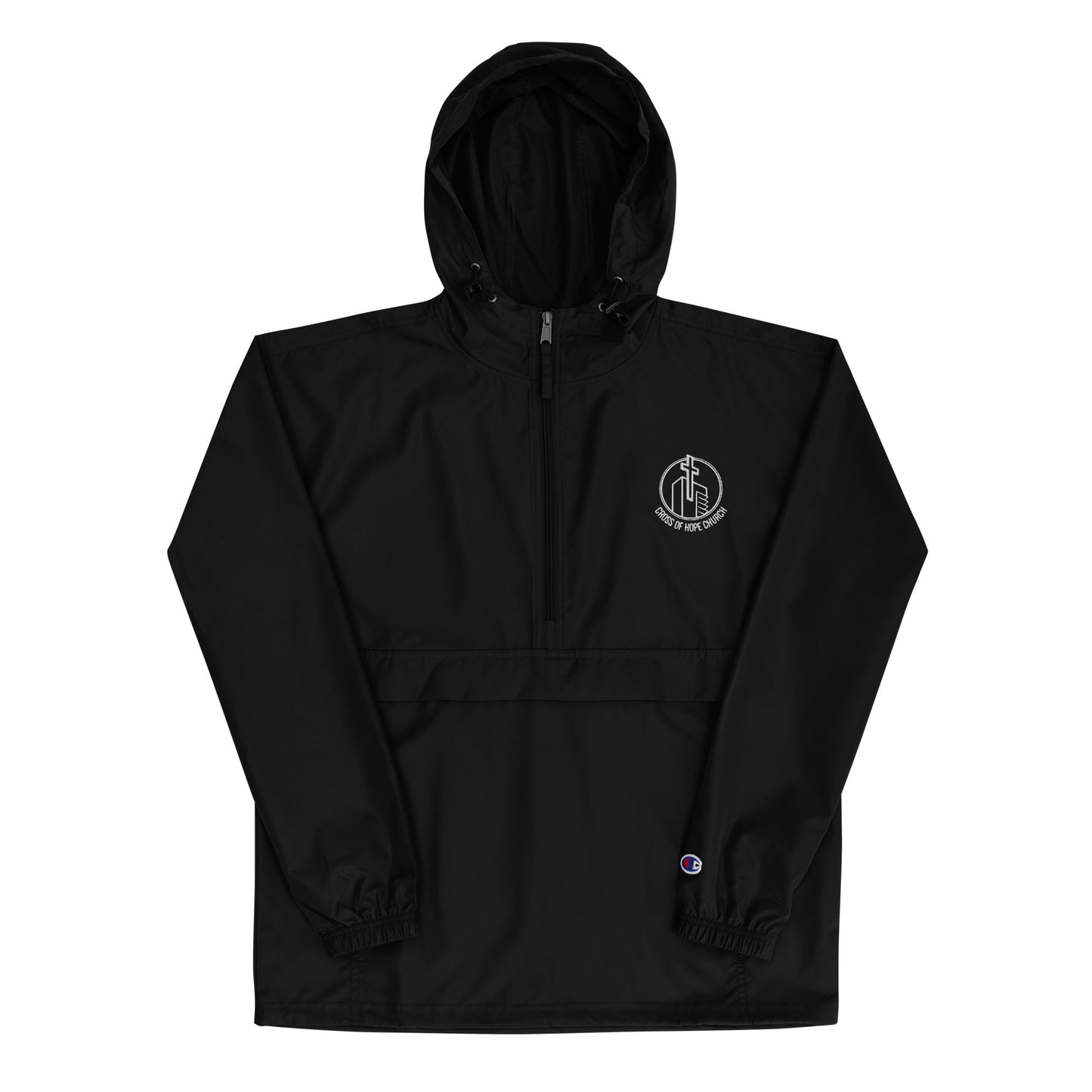 Cross of Hope Embroidered Champion Packable Jacket