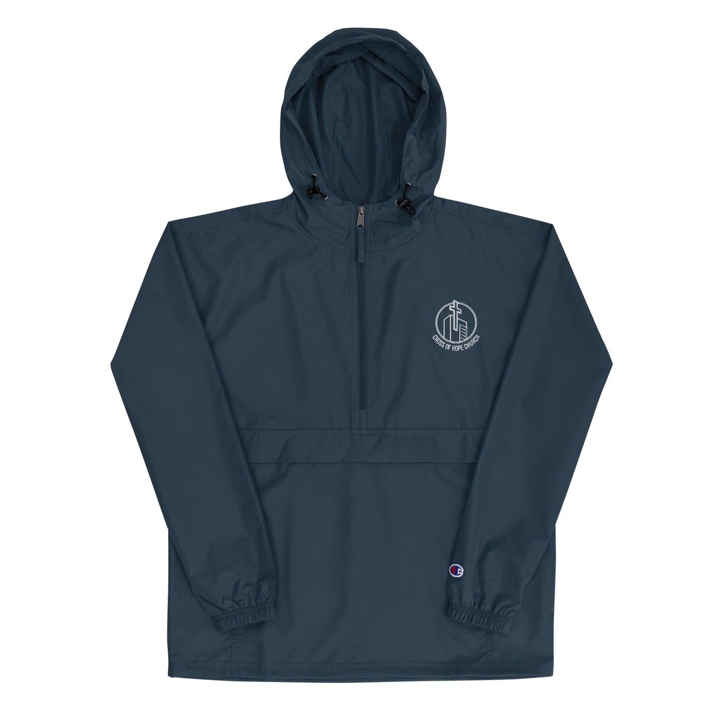 Cross of Hope Embroidered Champion Packable Jacket