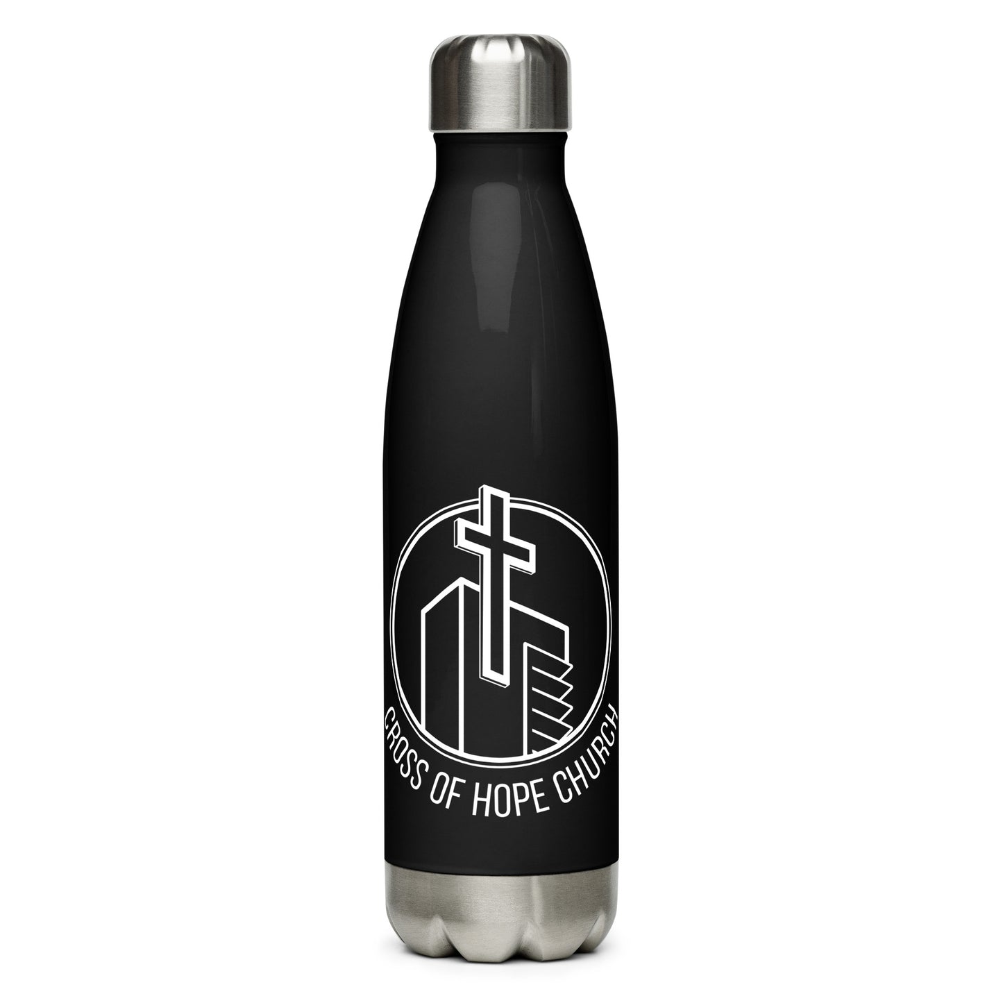 Cross of Hope Stainless Steel Water Bottle