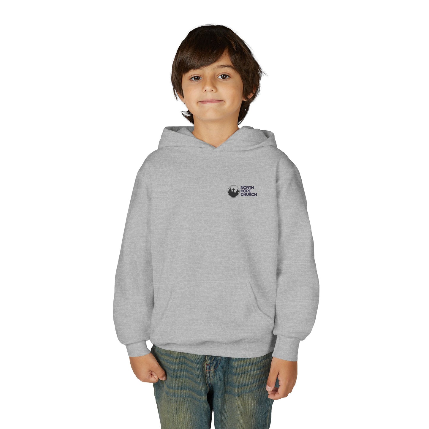 Youth Full Logo Patch Hoodie