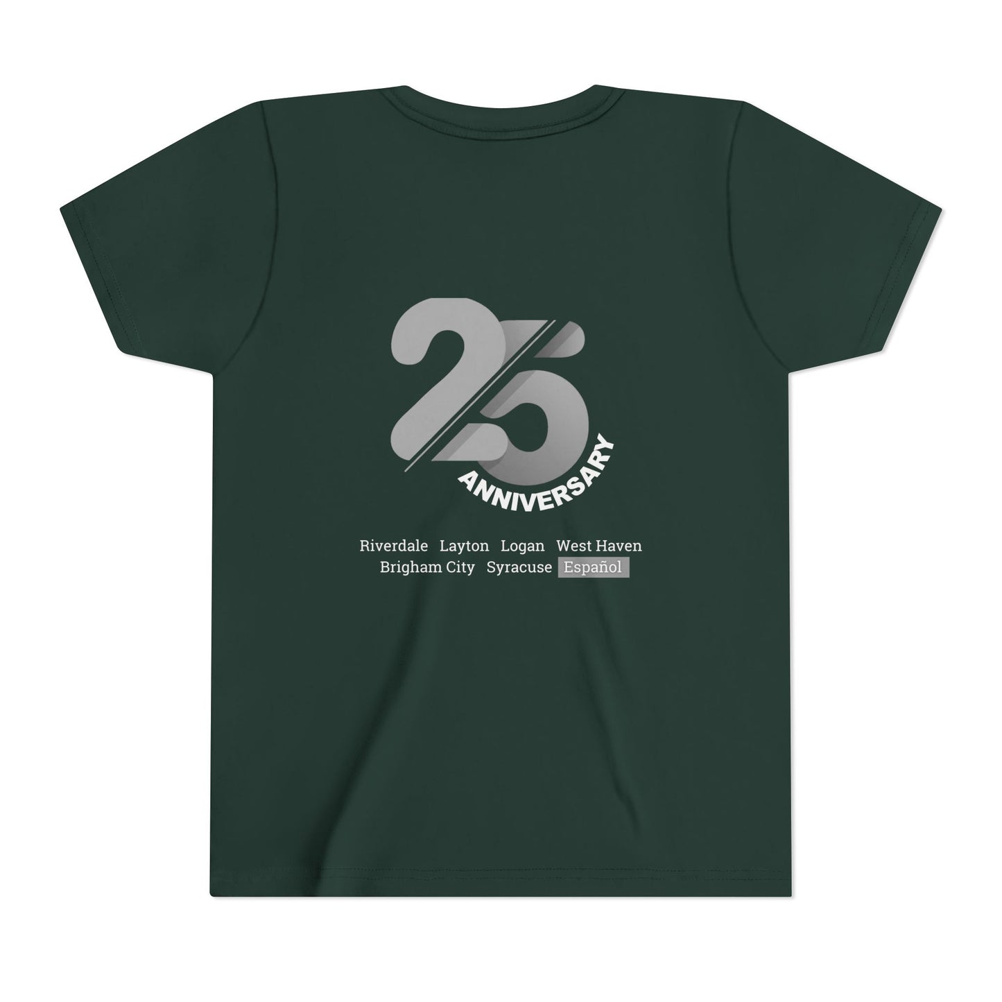 Español - Youth Alpine Church 25th Anniversary Tee