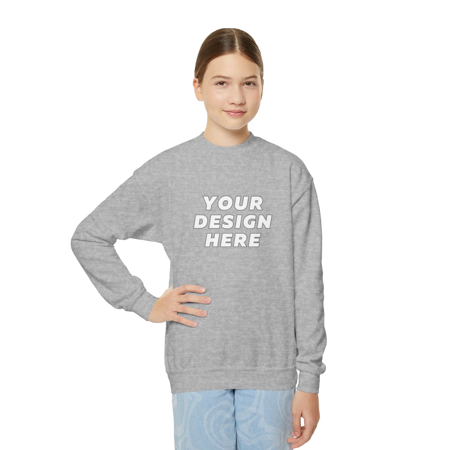 Gildan 18000B | Youth Crewneck Sweatshirt