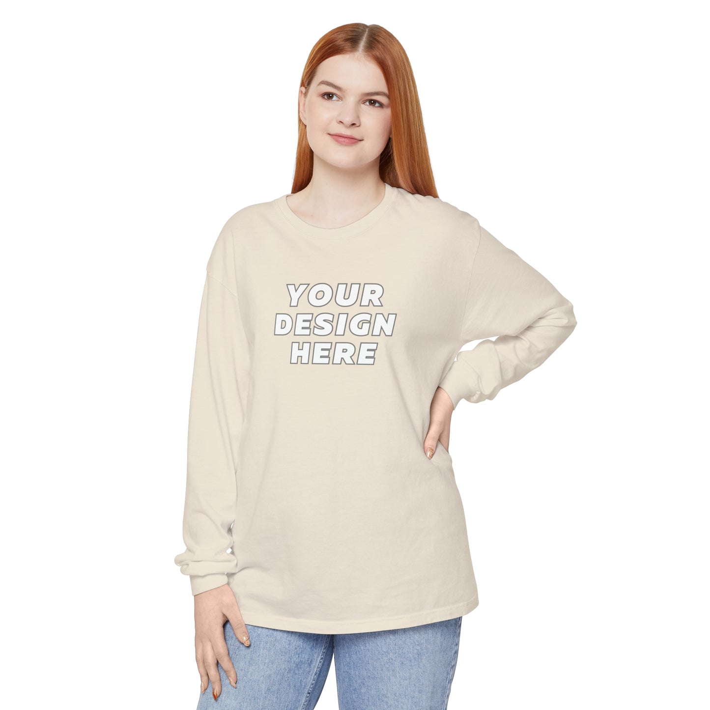 Comfort Colors 6014 | Unisex Garment-dyed Long Sleeve T-Shirt