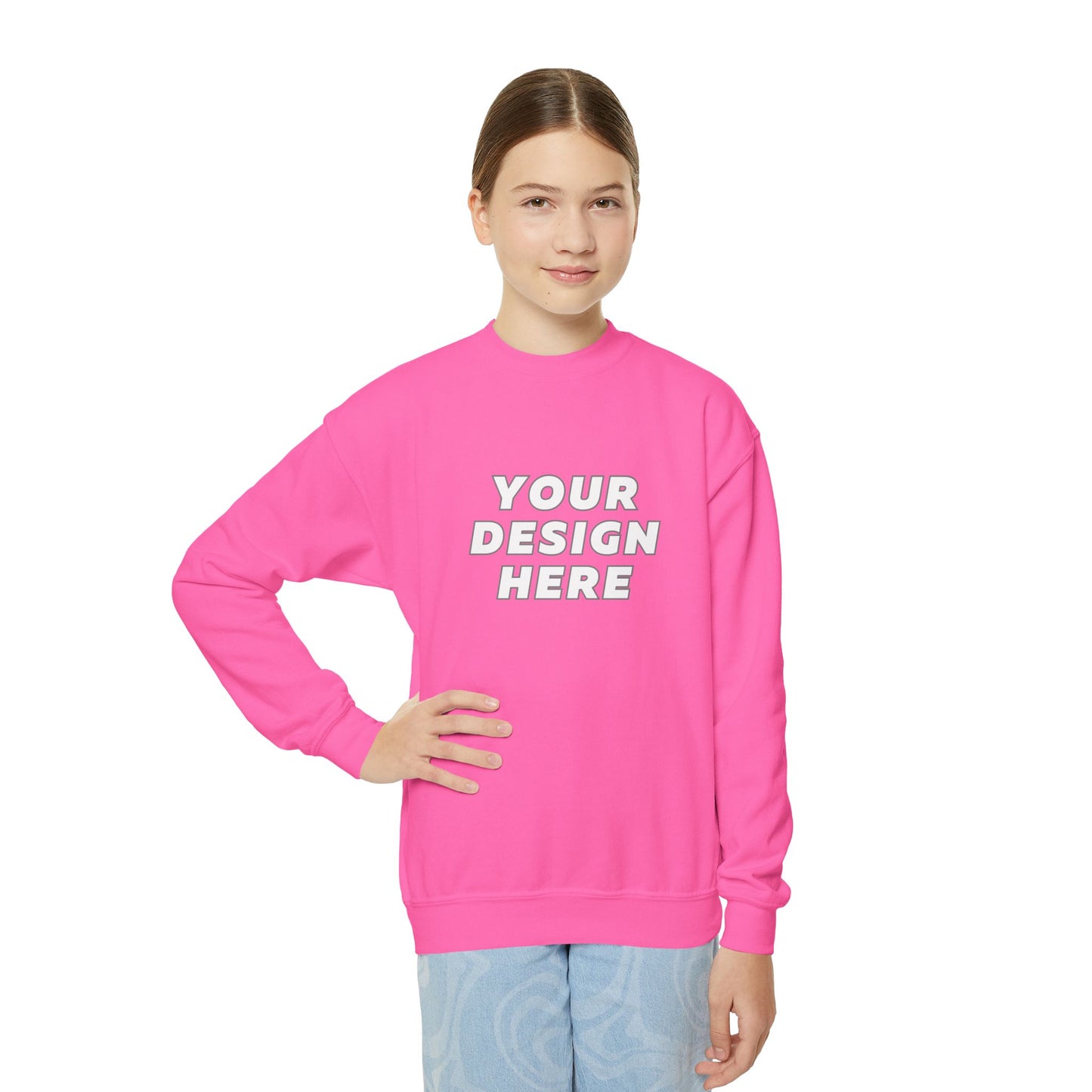 Gildan 18000B | Youth Crewneck Sweatshirt