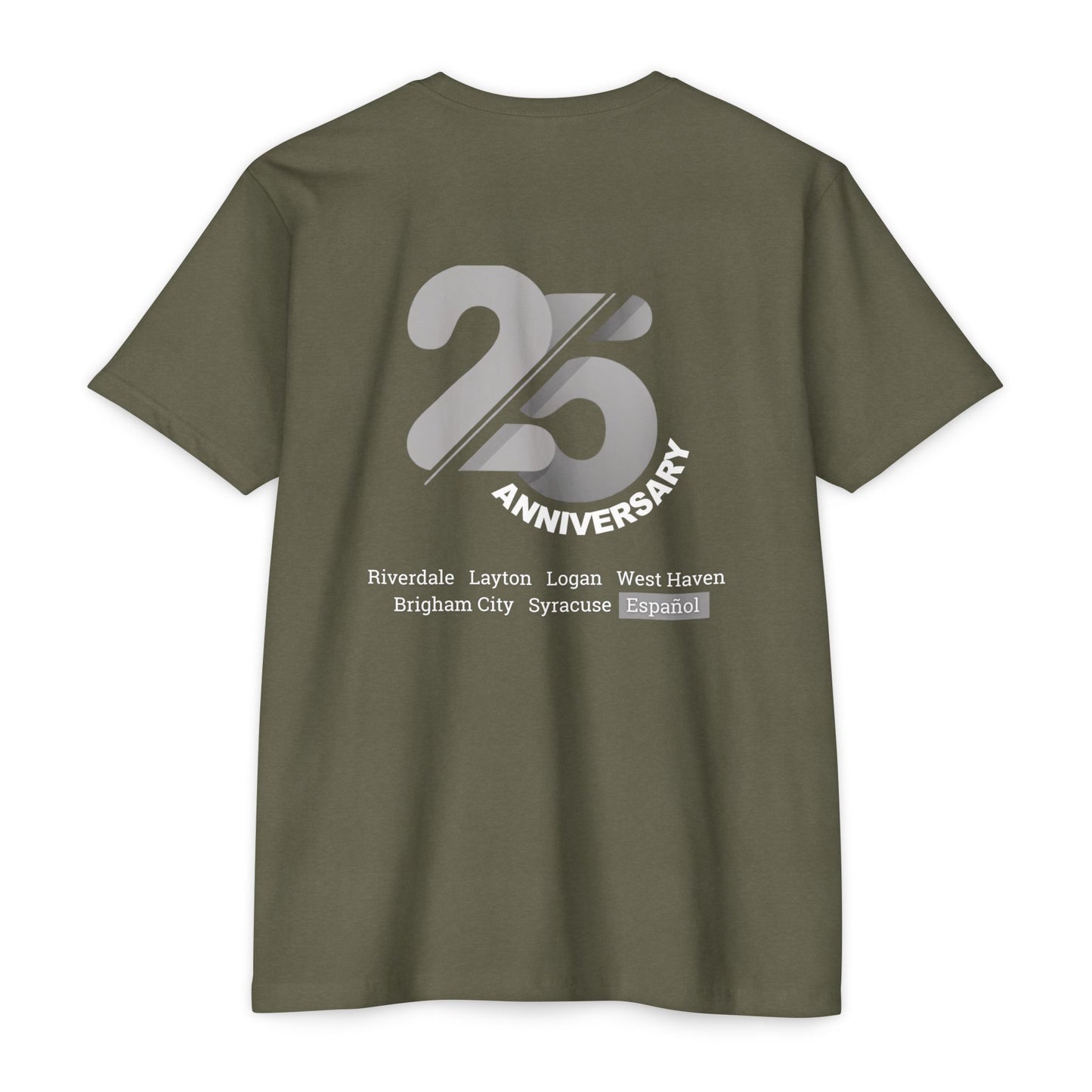 Español -  25th Anniversary Alpine Church Tee