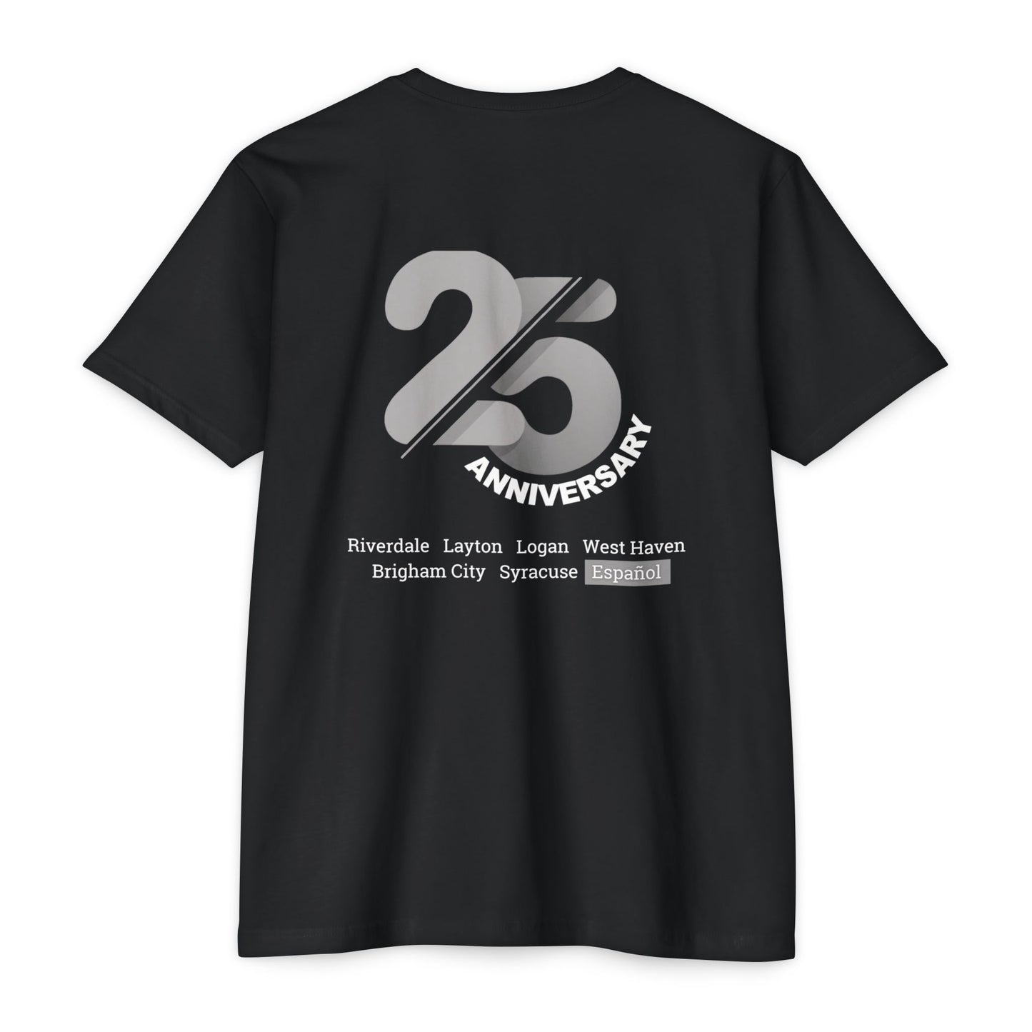 Español -  25th Anniversary Alpine Church Tee