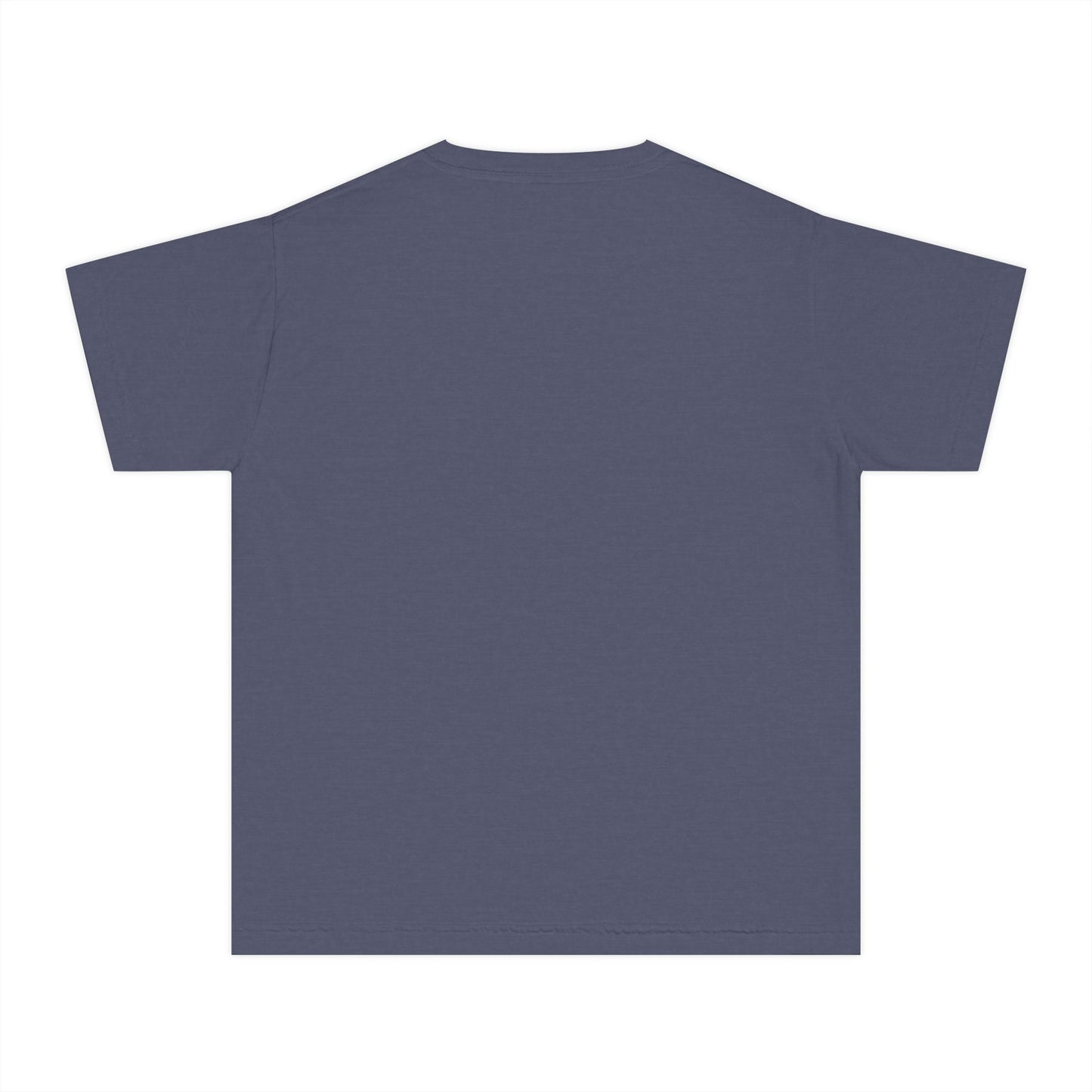 West Baptist Church — Comfort Colors 9018 Youth T-Shirt (Design 1) — Large Front