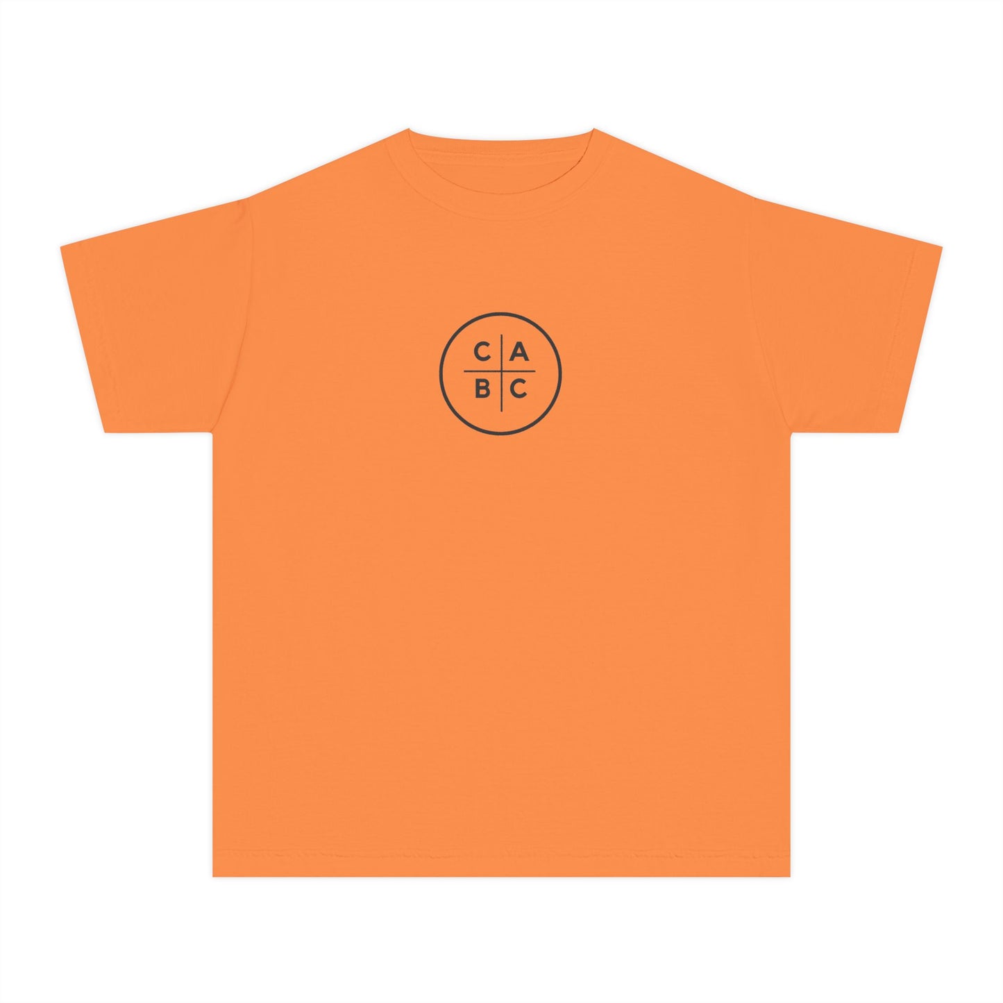 West Baptist Church — Comfort Colors 9018 Youth T-Shirt (Design 1) — Large Front