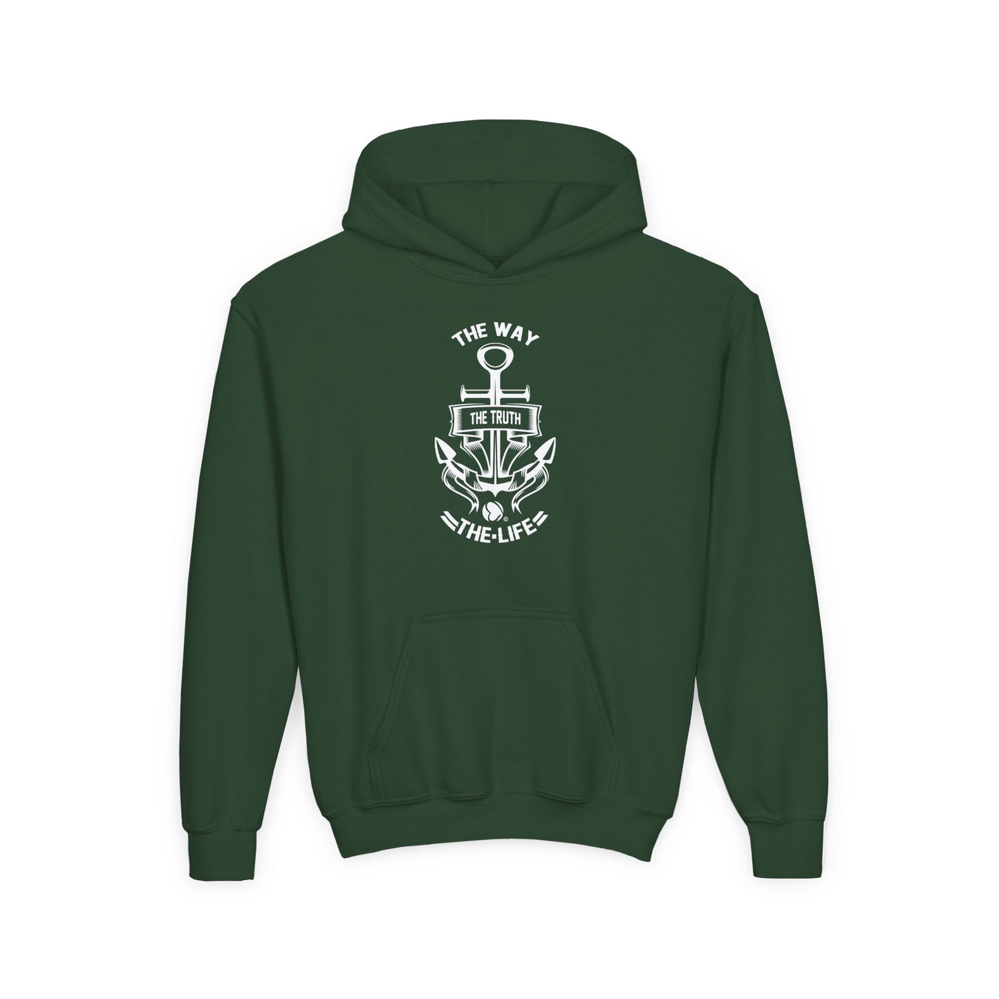 The Way, The Truth, The Life Youth Hoodie