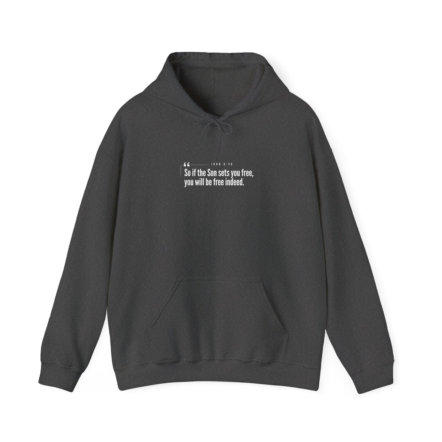 John 8:36 Hoodie