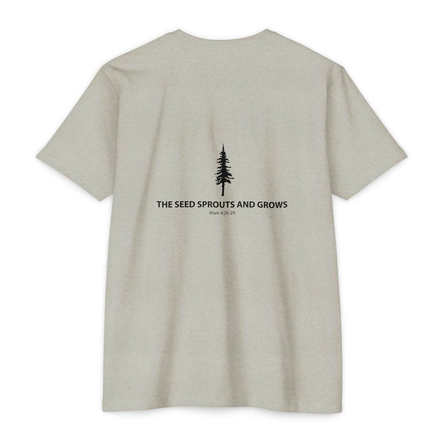 Kids Church Team T-Shirt — "The Seed Sprouts and Grows" Youth Ministry Tee
