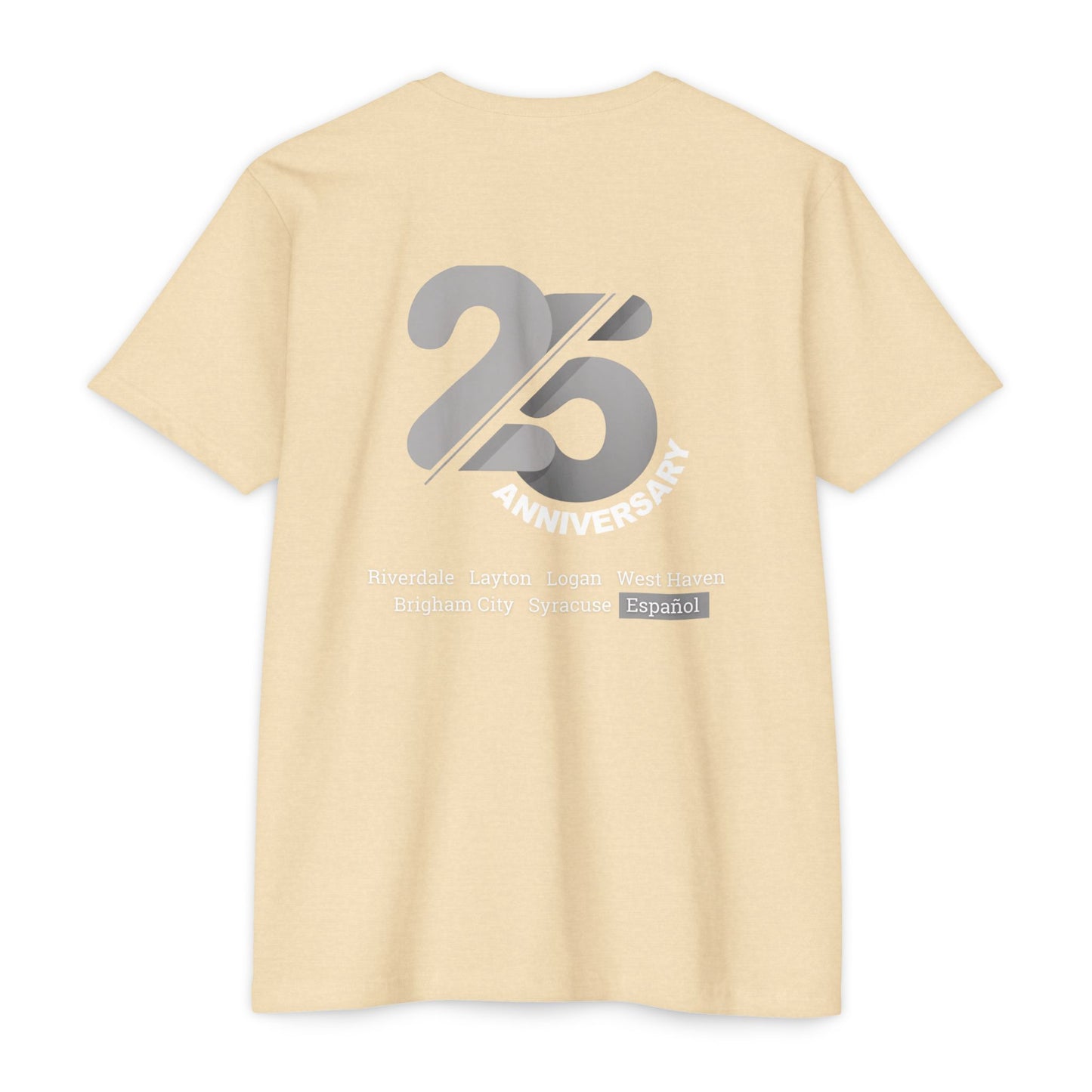 Español -  25th Anniversary Alpine Church Tee