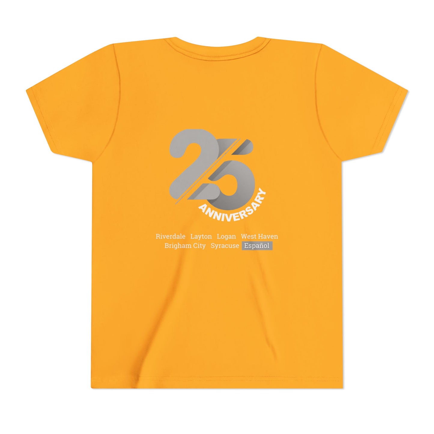 Español - Youth Alpine Church 25th Anniversary Tee