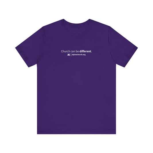 Church can be different Tee