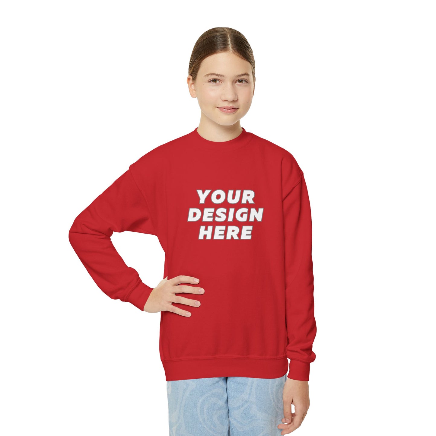 Gildan 18000B | Youth Crewneck Sweatshirt