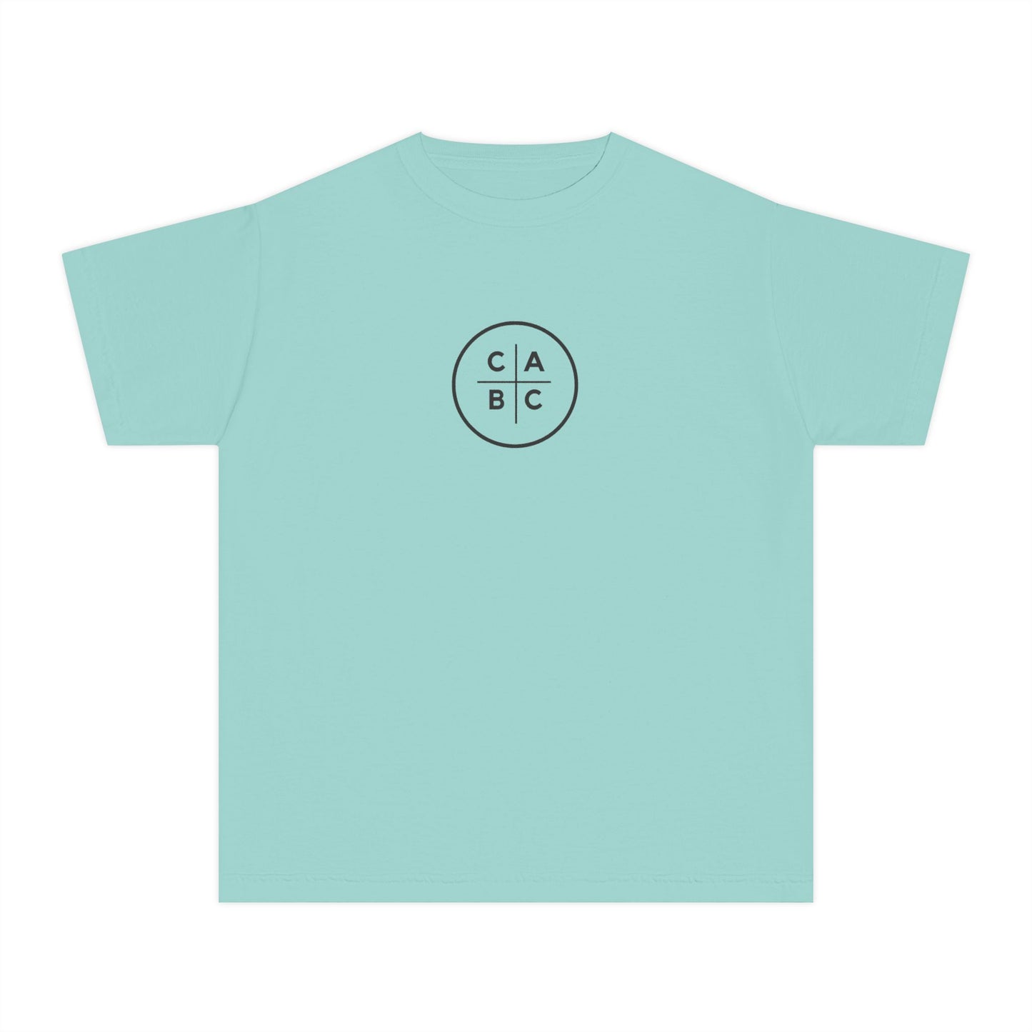 West Baptist Church — Comfort Colors 9018 Youth T-Shirt (Design 1) — Large Front