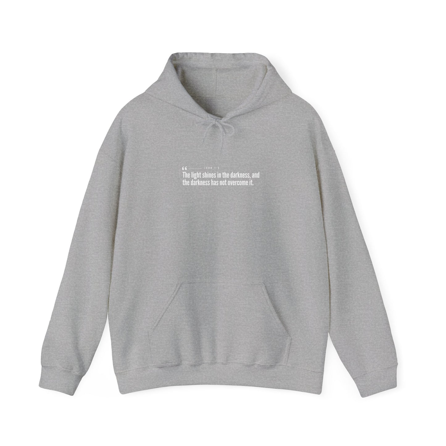 John 1:5 Hoodie