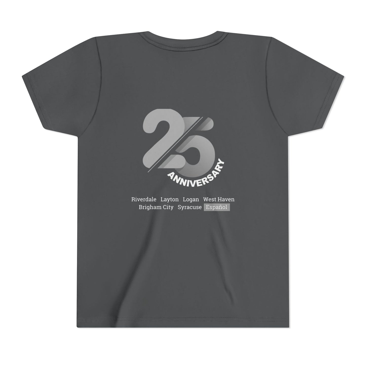 Español - Youth Alpine Church 25th Anniversary Tee