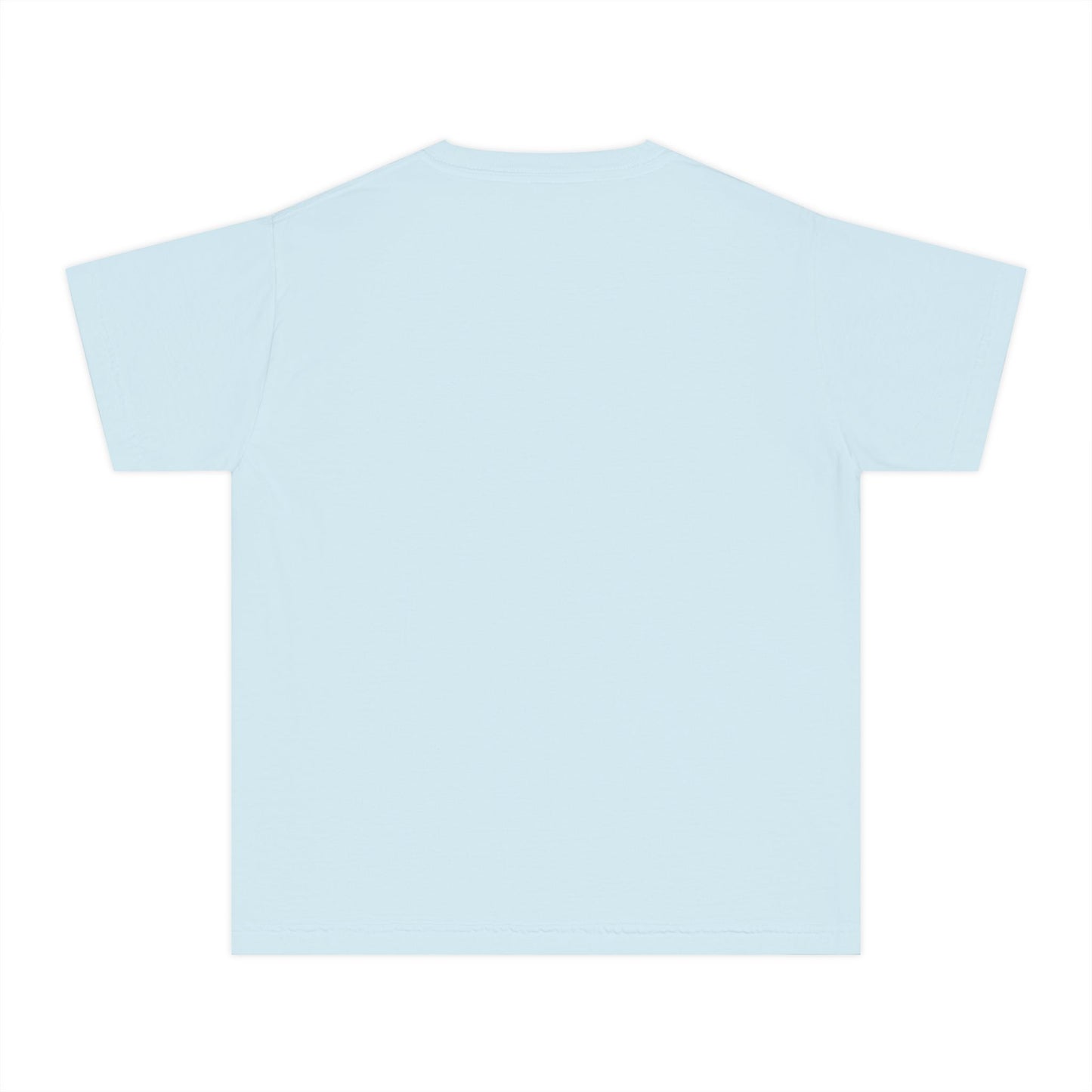 West Baptist Church — Comfort Colors 9018 Youth T-Shirt (Design 1) — Large Front