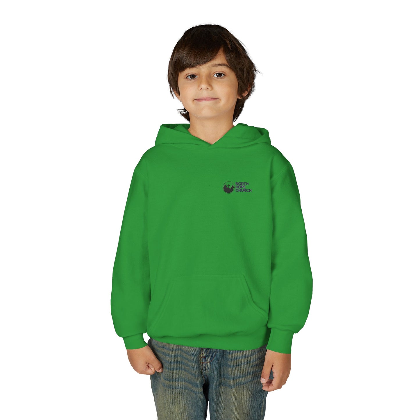 Youth Full Logo Patch Hoodie
