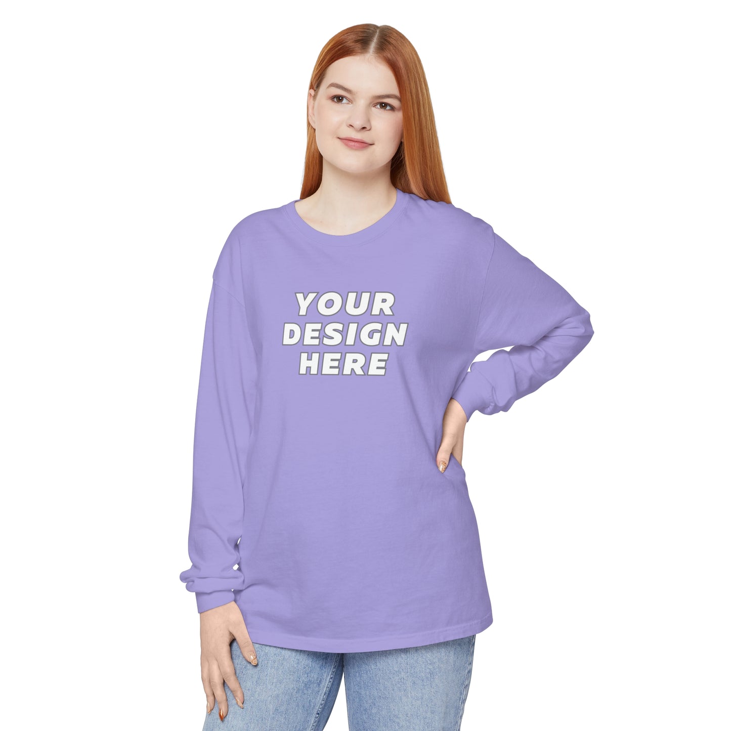 Comfort Colors 6014 | Unisex Garment-dyed Long Sleeve T-Shirt