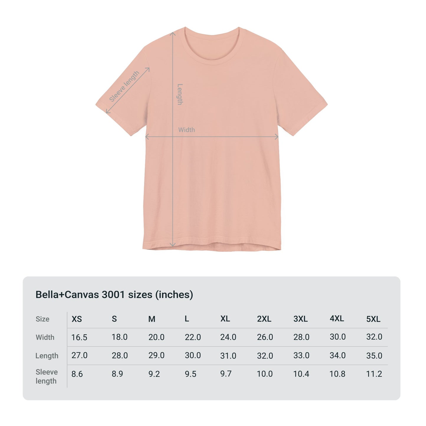 Bella + Canvas 3001 | Unisex Jersey Short Sleeve Tee