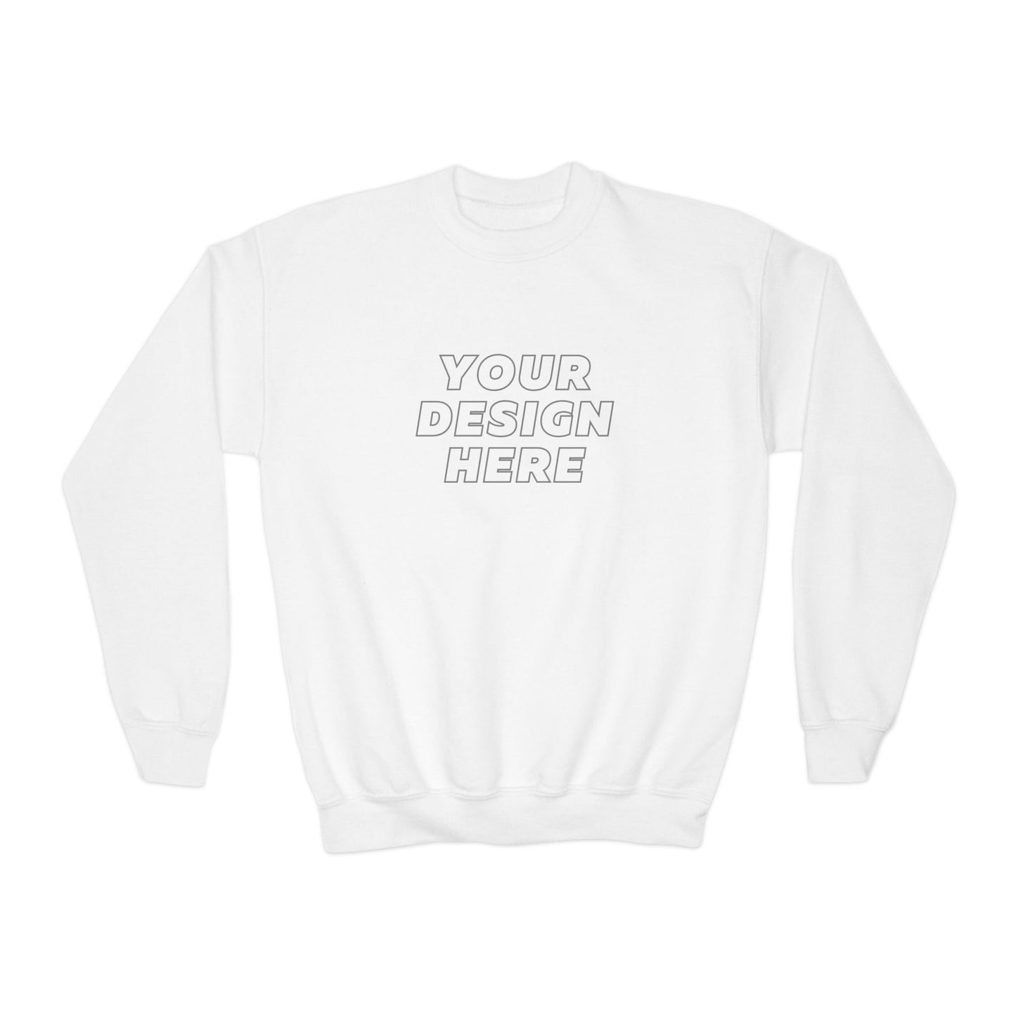 Gildan 18000B | Youth Crewneck Sweatshirt