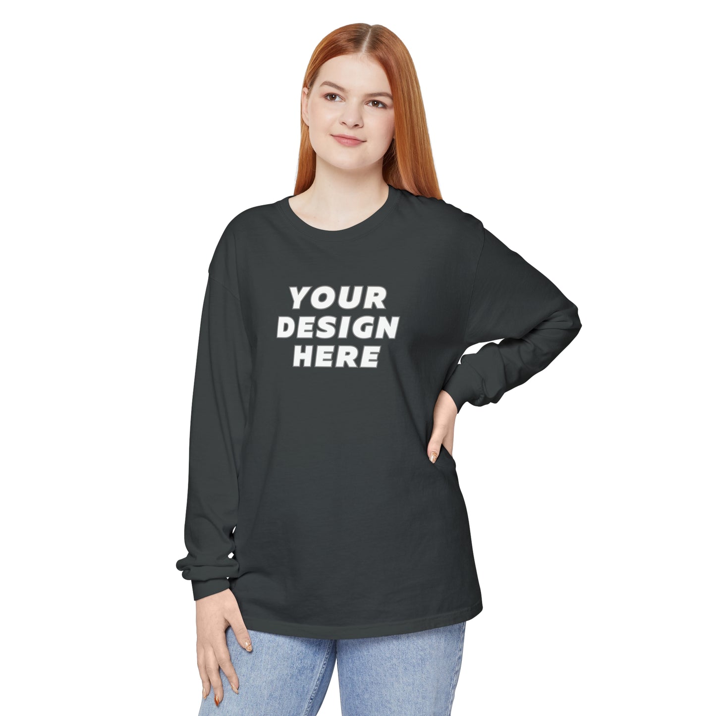 Comfort Colors 6014 | Unisex Garment-dyed Long Sleeve T-Shirt