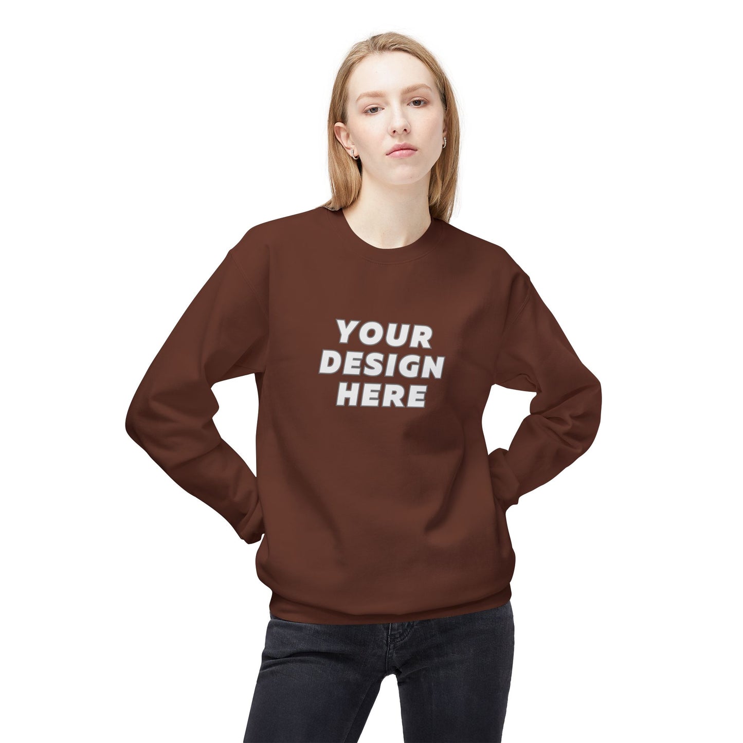 Gildan SF000 | Unisex Midweight Softstyle Fleece Crewneck Sweatshirt