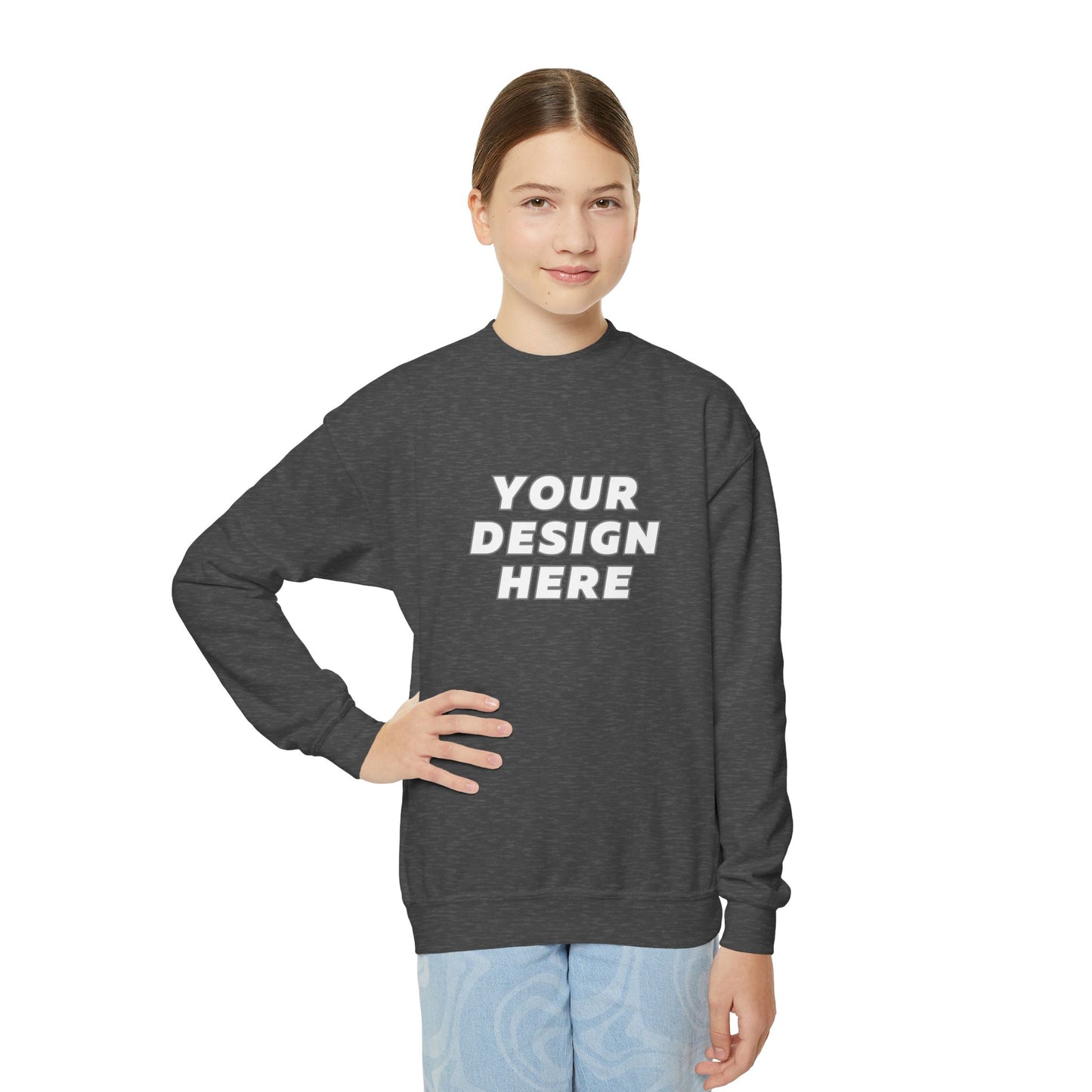 Gildan 18000B | Youth Crewneck Sweatshirt