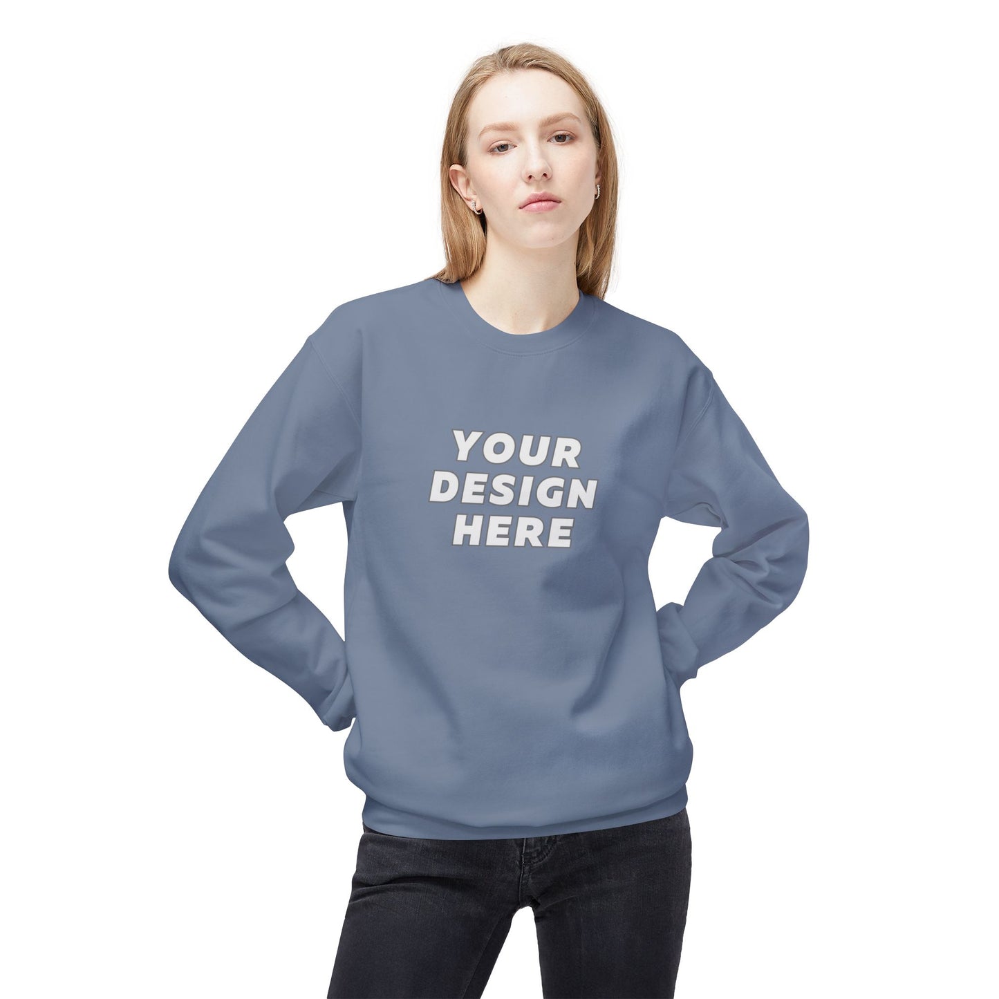 Gildan SF000 | Unisex Midweight Softstyle Fleece Crewneck Sweatshirt