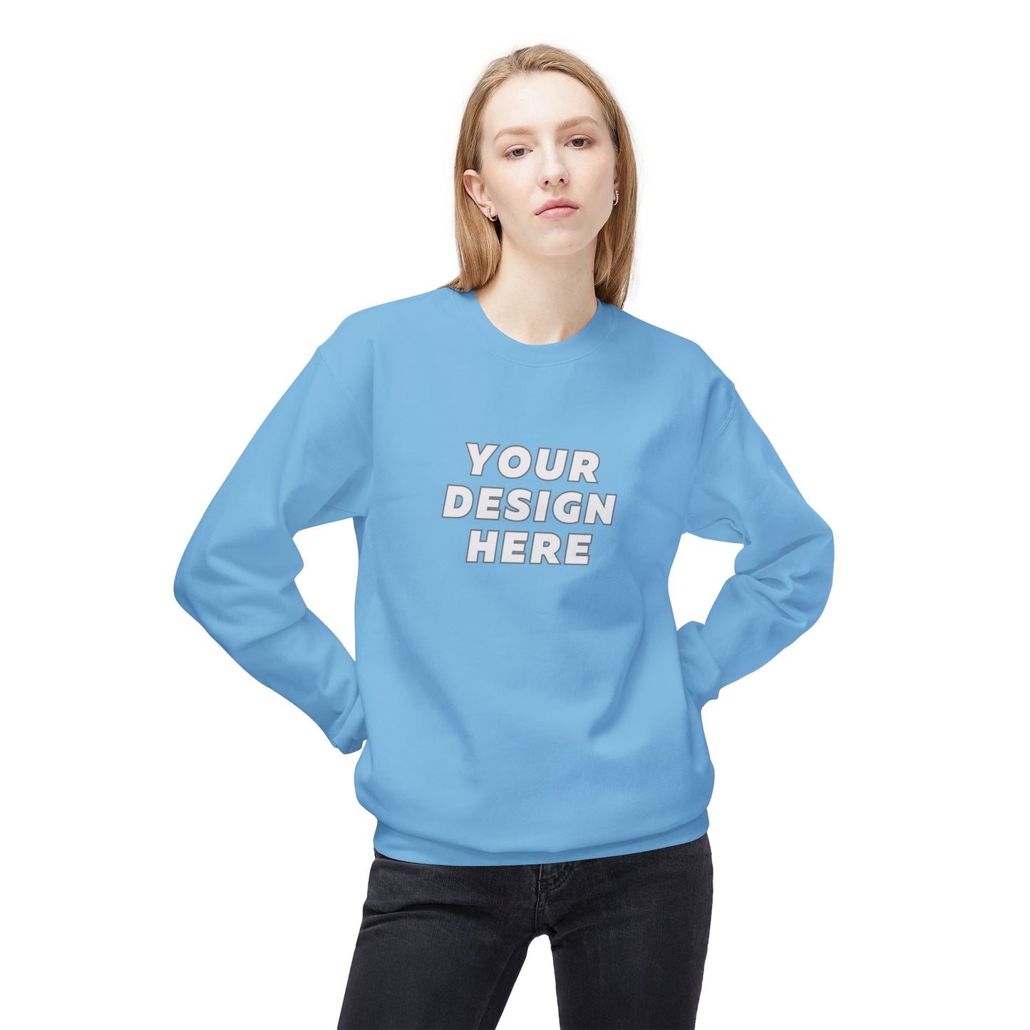 Gildan SF000 | Unisex Midweight Softstyle Fleece Crewneck Sweatshirt