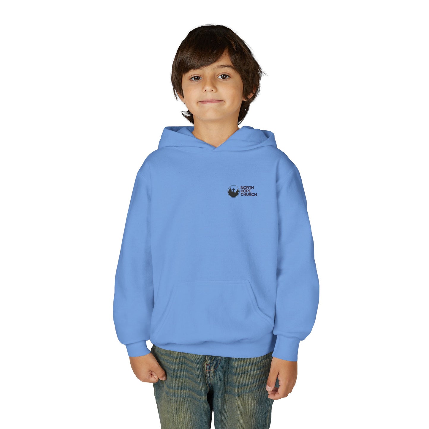 Youth Full Logo Patch Hoodie