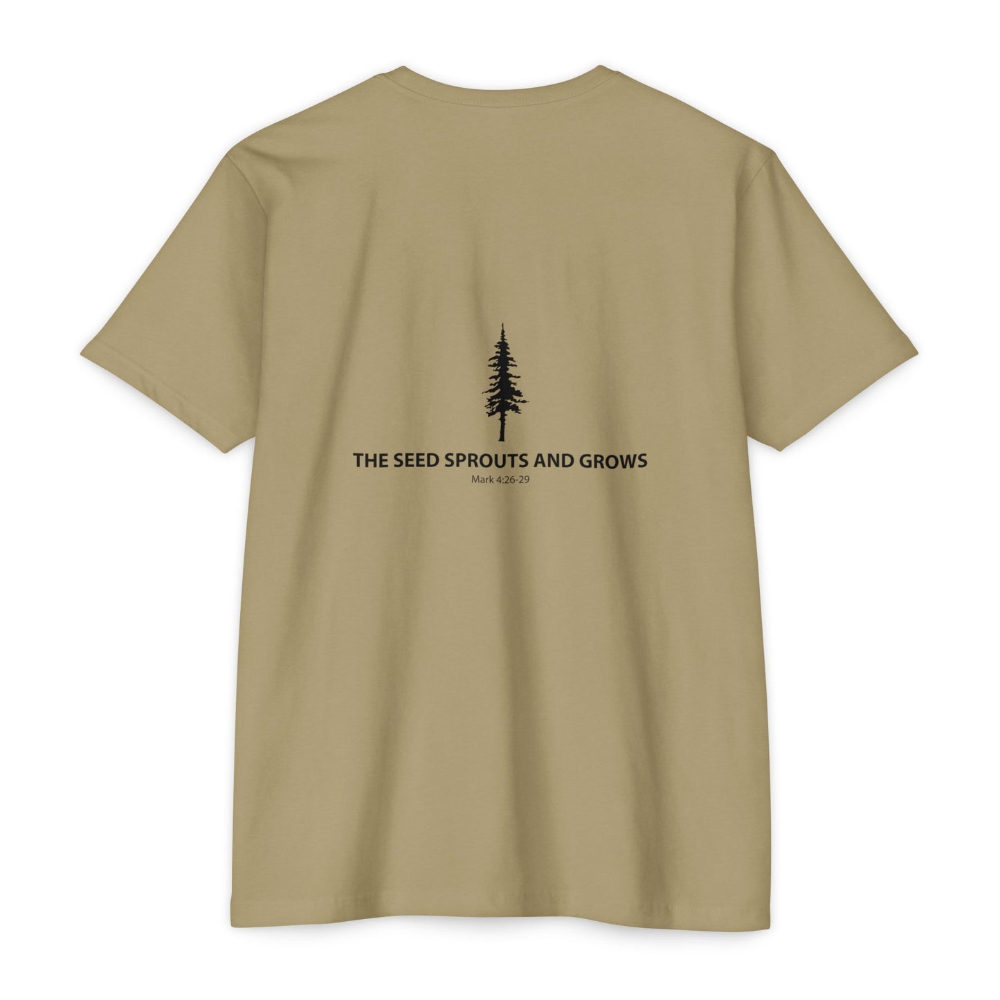 Kids Church Team T-Shirt — "The Seed Sprouts and Grows" Youth Ministry Tee