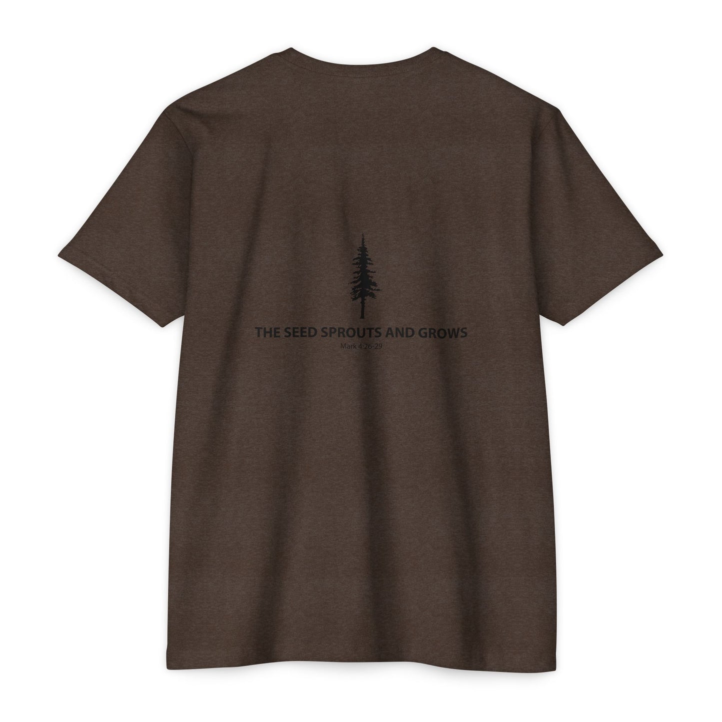 Kids Church Team T-Shirt — "The Seed Sprouts and Grows" Youth Ministry Tee