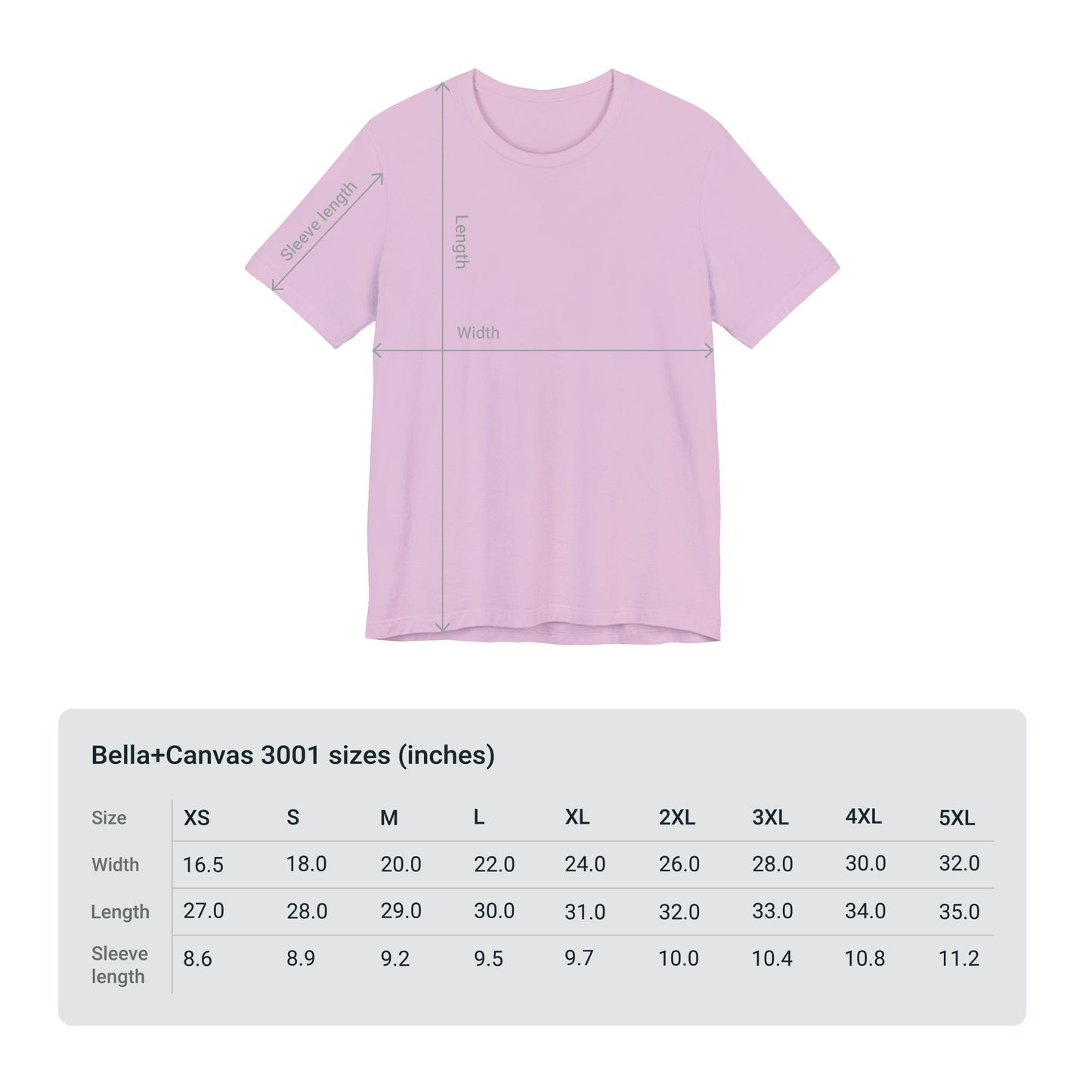 Bella + Canvas 3001 | Unisex Jersey Short Sleeve Tee