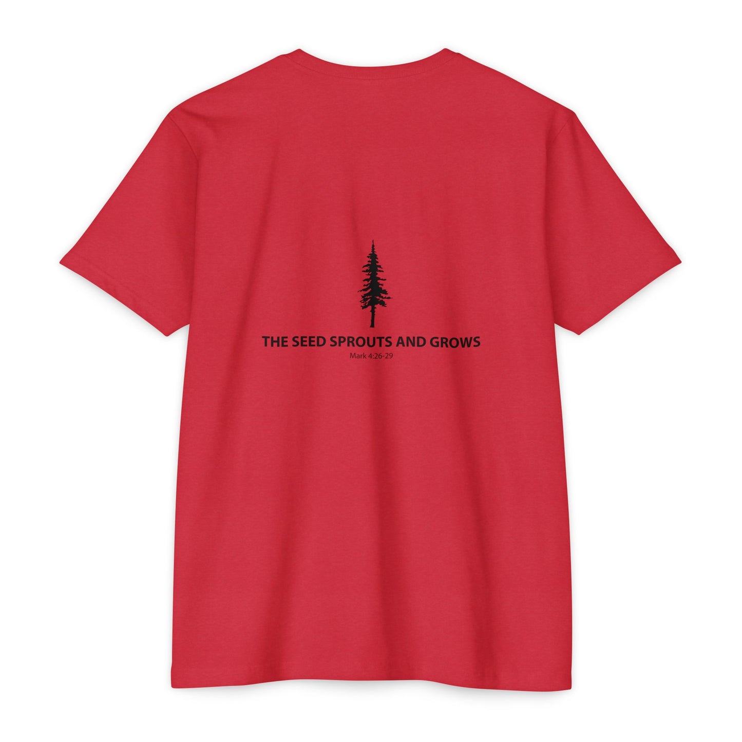 Kids Church Team T-Shirt — "The Seed Sprouts and Grows" Youth Ministry Tee