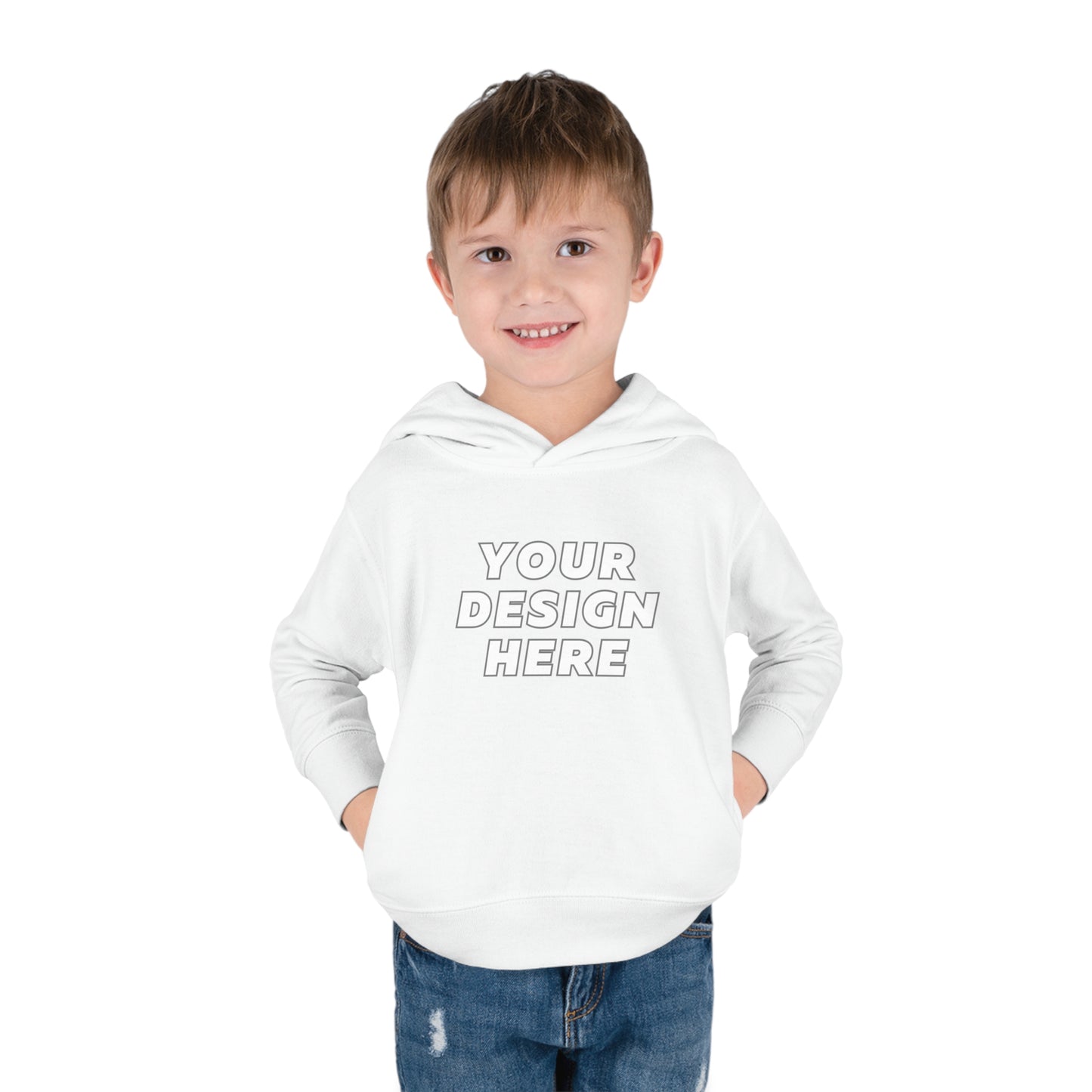 Rabbit Skins 3326 | Toddler Pullover Fleece Hoodie