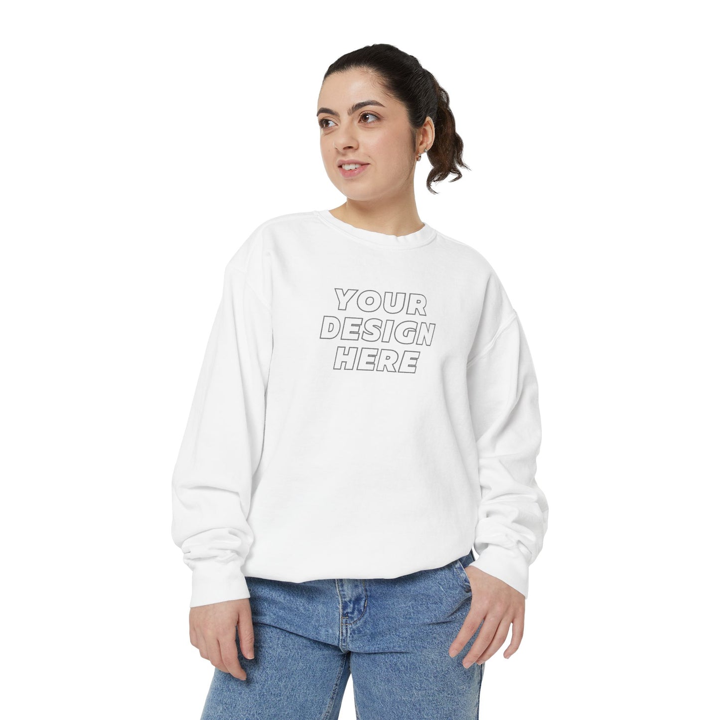 Comfort Colors 1566 | Unisex Garment-Dyed Sweatshirt