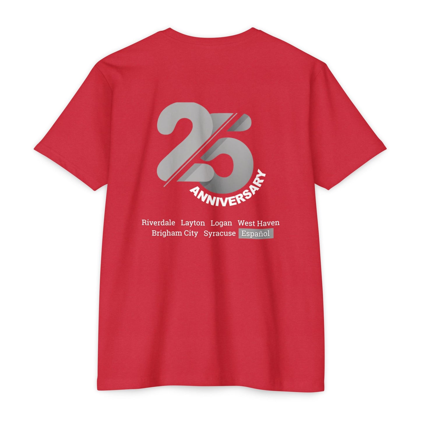 Español -  25th Anniversary Alpine Church Tee