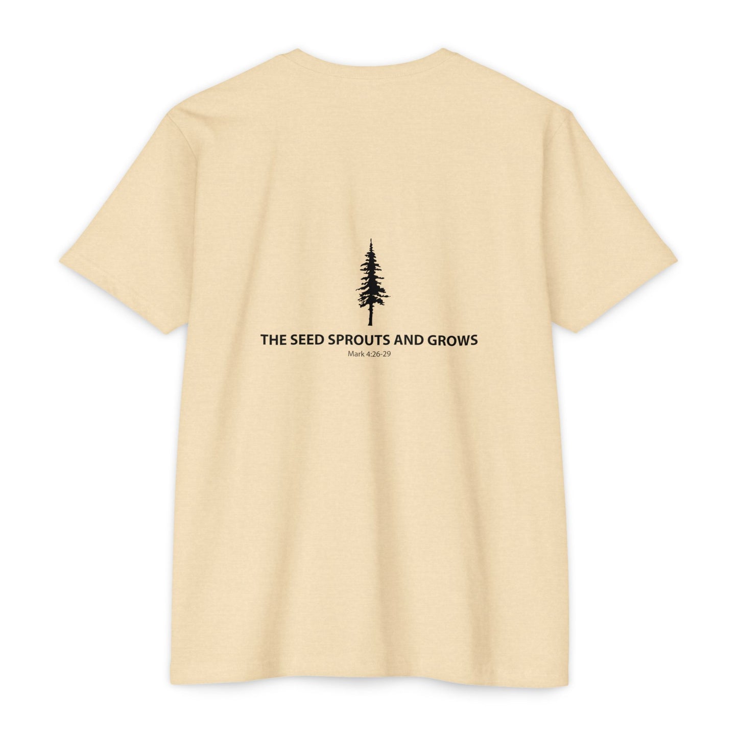 Kids Church Team T-Shirt — "The Seed Sprouts and Grows" Youth Ministry Tee