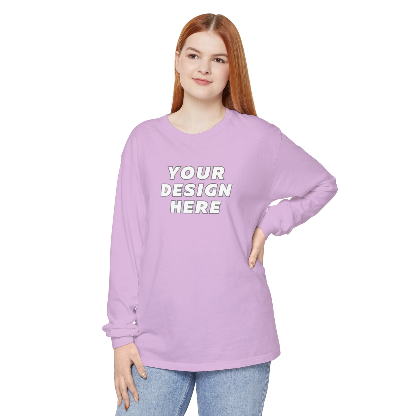 Comfort Colors 6014 | Unisex Garment-dyed Long Sleeve T-Shirt