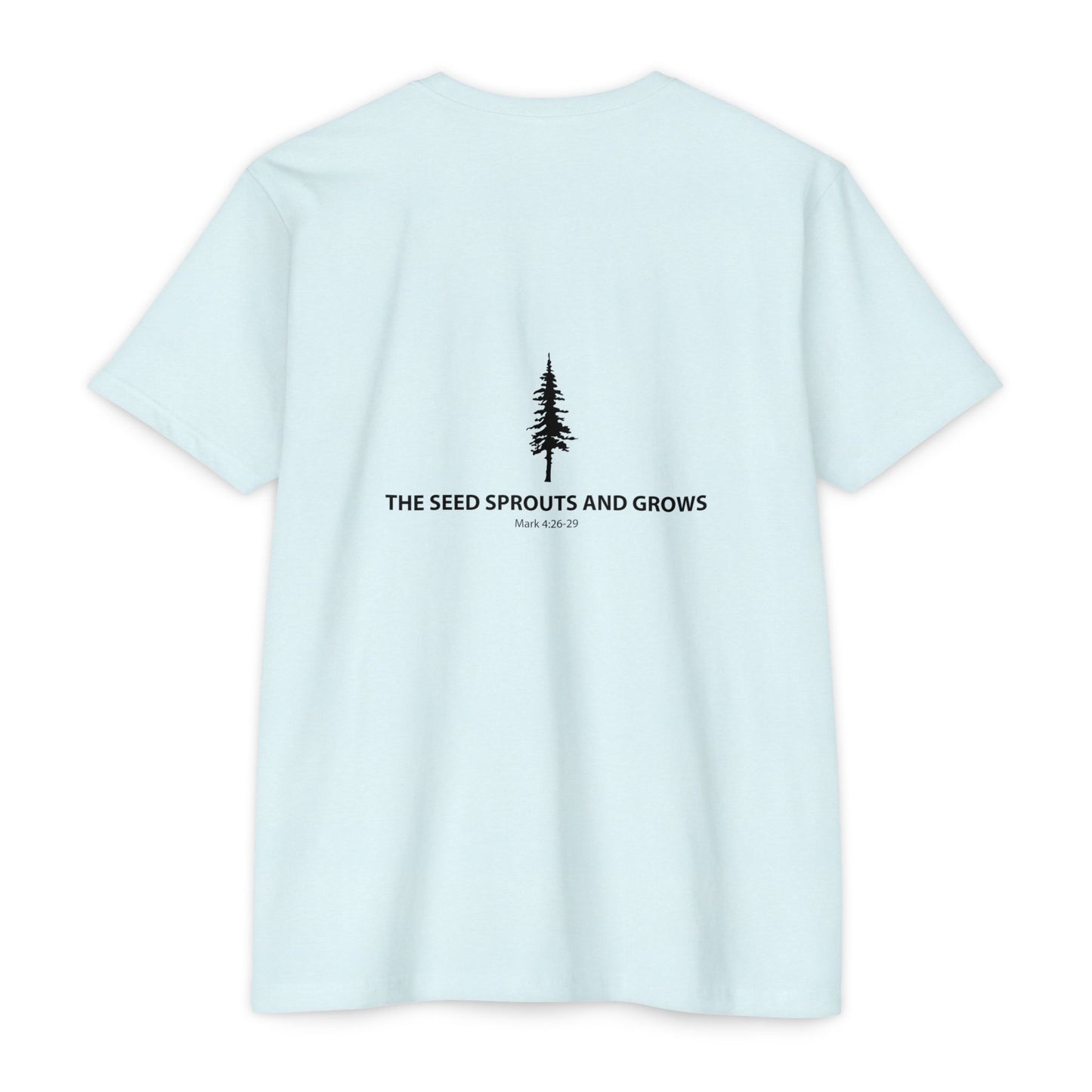 Kids Church Team T-Shirt — "The Seed Sprouts and Grows" Youth Ministry Tee