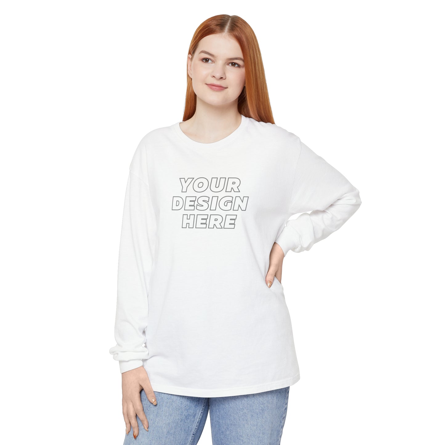 Comfort Colors 6014 | Unisex Garment-dyed Long Sleeve T-Shirt