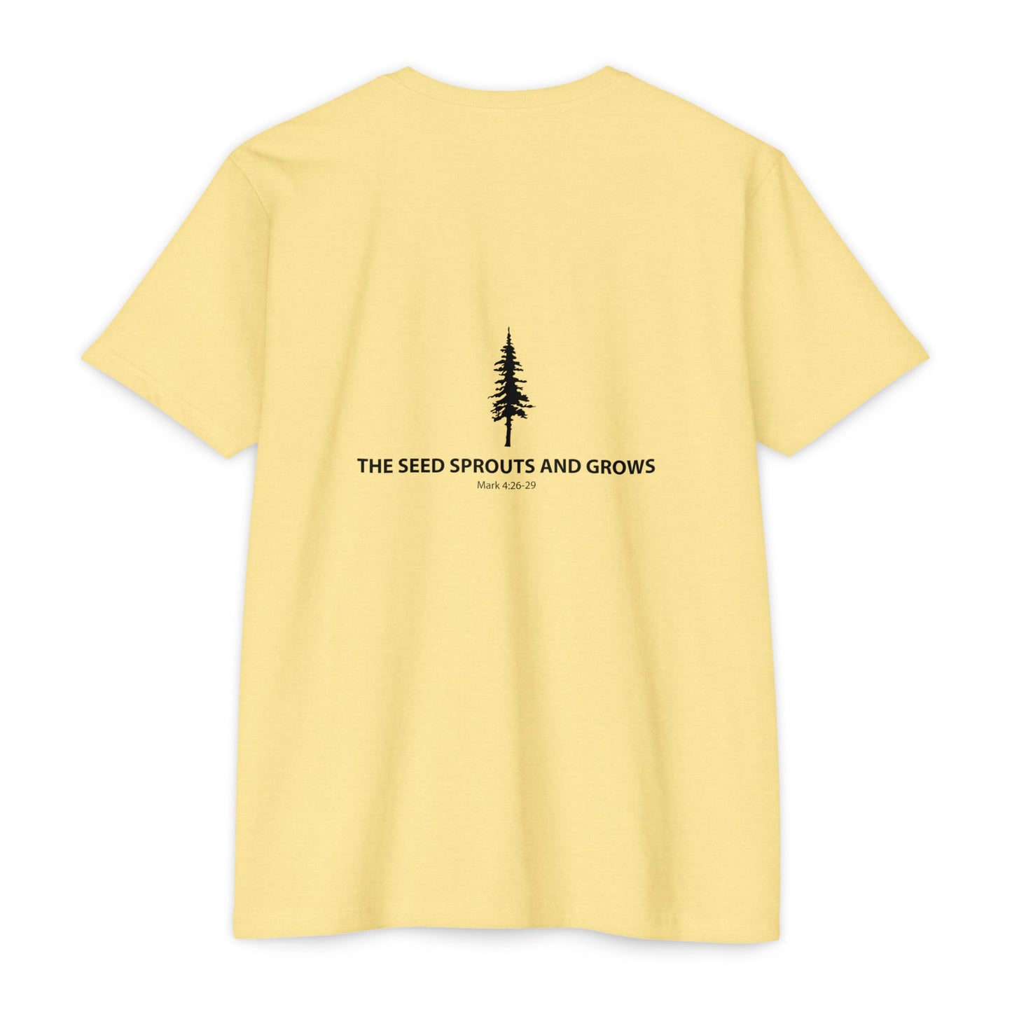 Kids Church Team T-Shirt — "The Seed Sprouts and Grows" Youth Ministry Tee