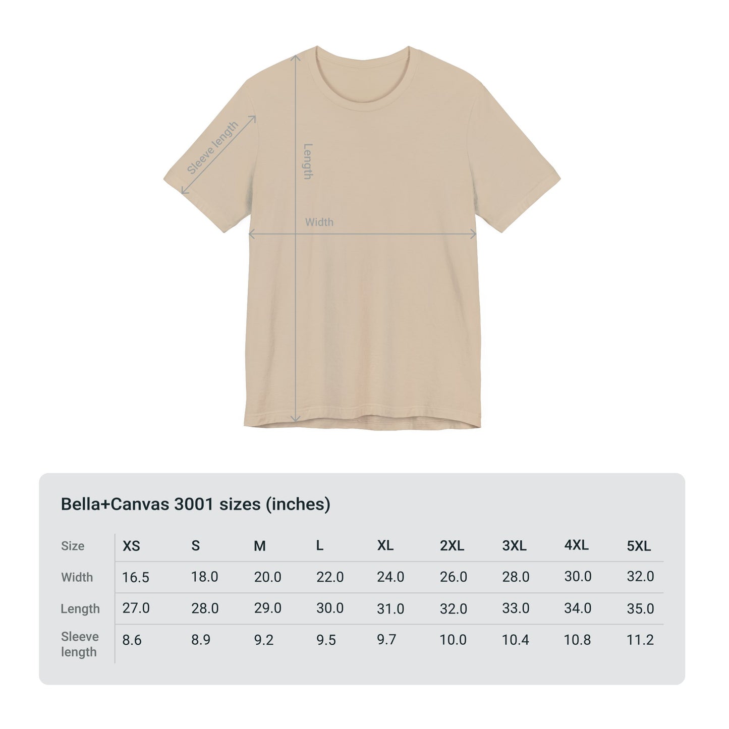 Bella + Canvas 3001 | Unisex Jersey Short Sleeve Tee