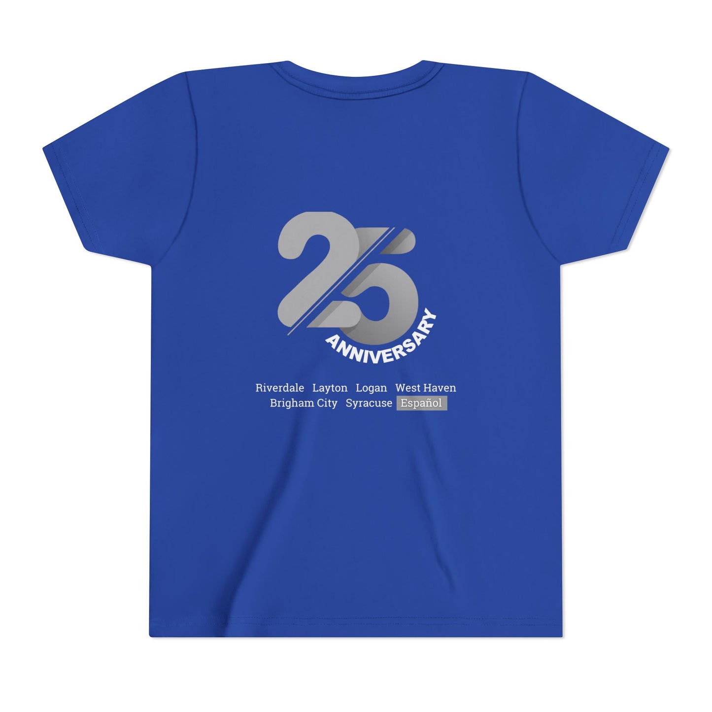 Español - Youth Alpine Church 25th Anniversary Tee