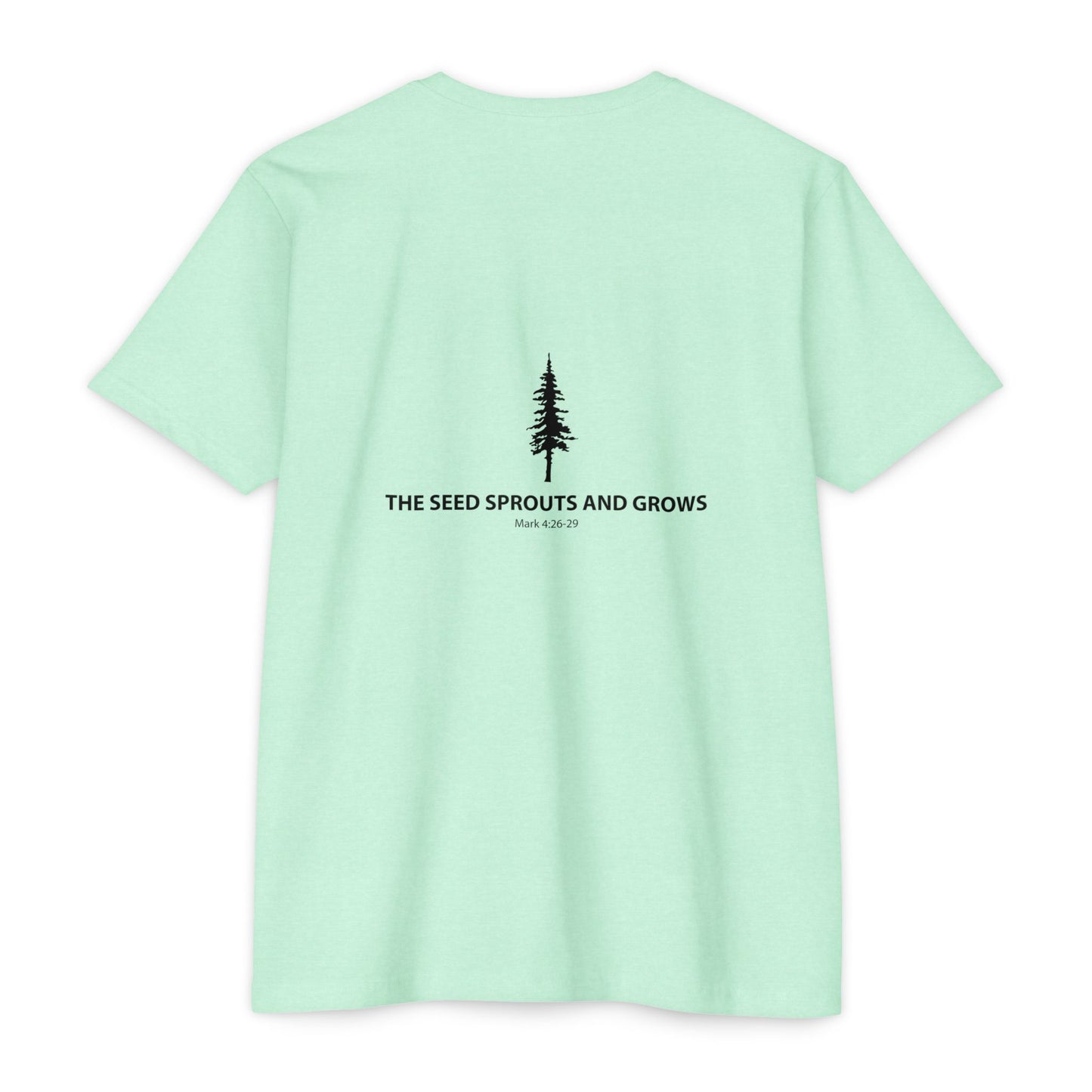 Kids Church Team T-Shirt — "The Seed Sprouts and Grows" Youth Ministry Tee
